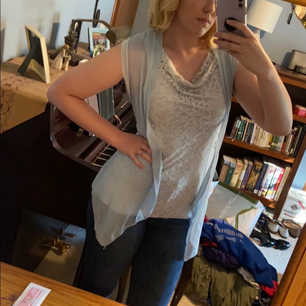 Tunic and shawl